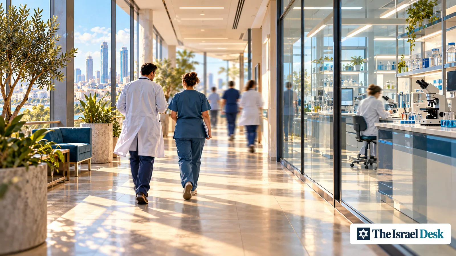 Krankenhausflur, Israel